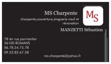 MS Charpente ouvrier artisan