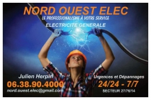 Nord Ouest Elec ouvrier artisan